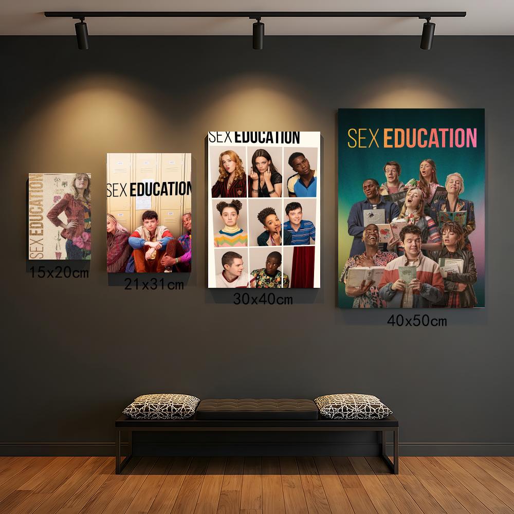 Interior Design Tv Room - Serie de TV S-Sex Education-N, Pintura