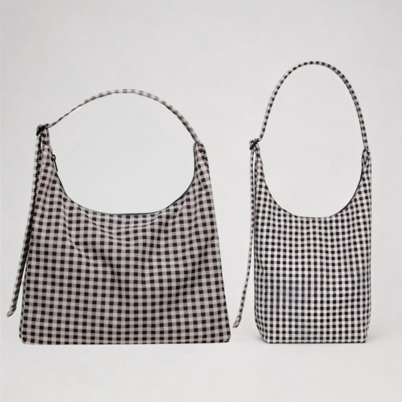 Interior Design Minimalist - Bolso de hombro a cuadros de