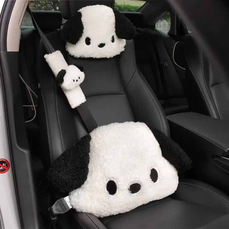 Interior Design Co - Almohada Lumbar de Felpa con Diseño