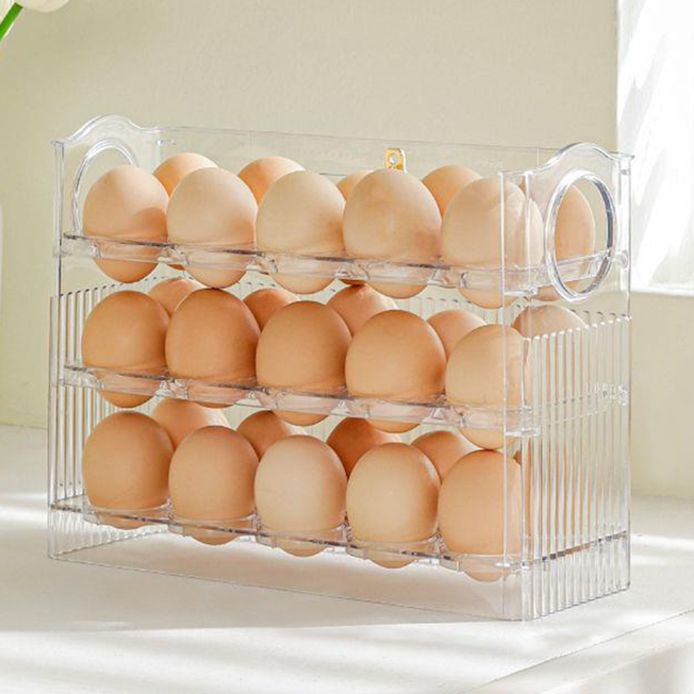 Rattan Tray Handle - Caja de almacenamiento de huevos de