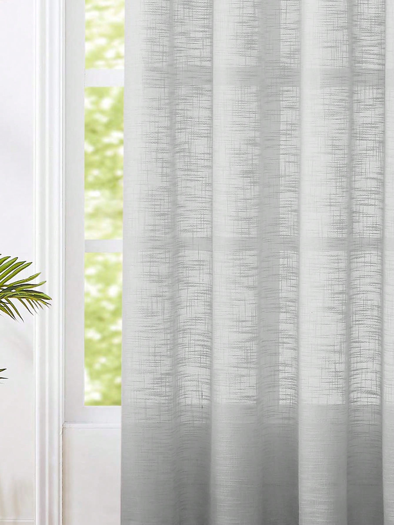 Cortinas semitransparentes de  - Linen Curtain Eyelet reseña y precio