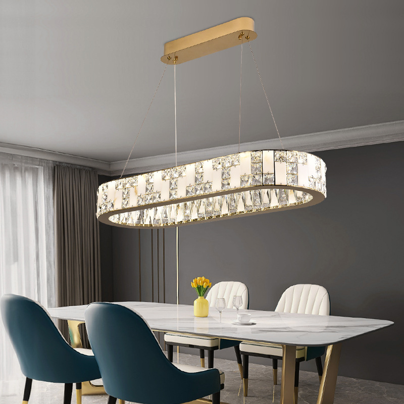 Candelabro de cristal LED de d - Interior Design Remote reseña y precio