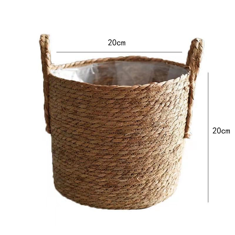Las maceteros con mango de rat - Rattan Tray Handle reseña y precio