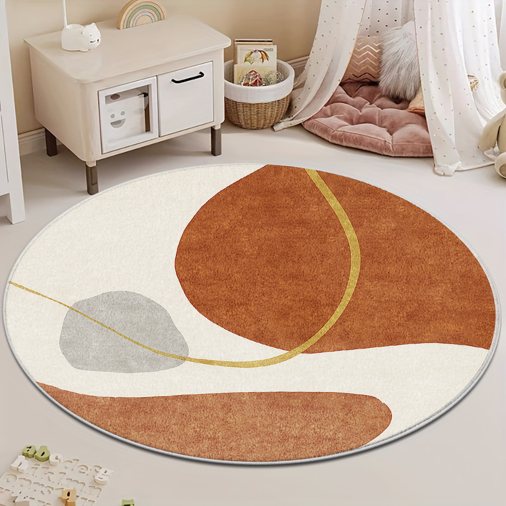 Alfombra Circular Moderna de M - Printed Rug Abstract reseña y precio