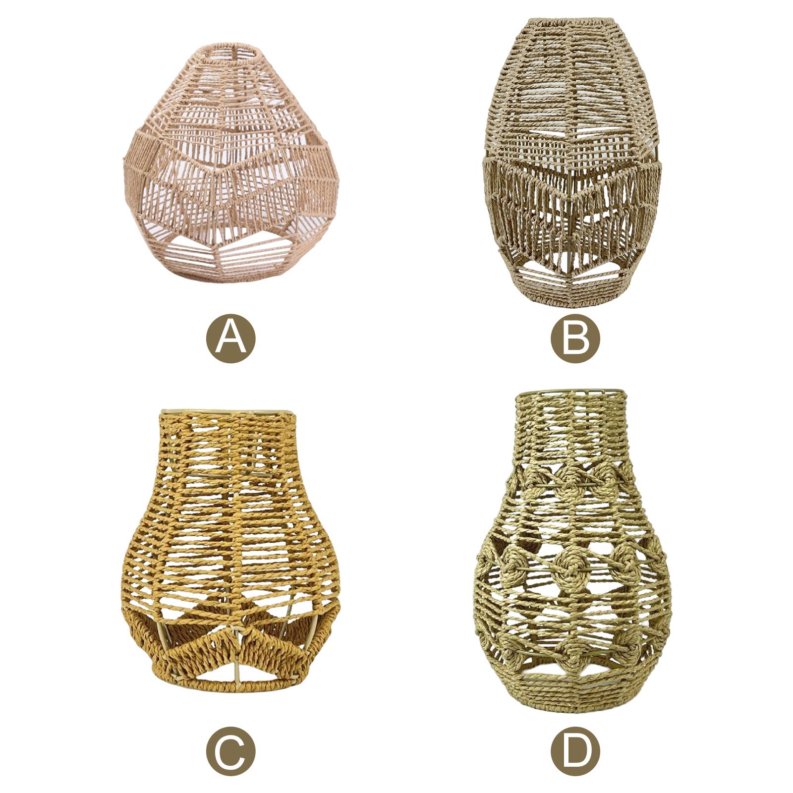 Lámpara Colgante Boho, Pantall - Wicker Pendant Shade reseña y precio
