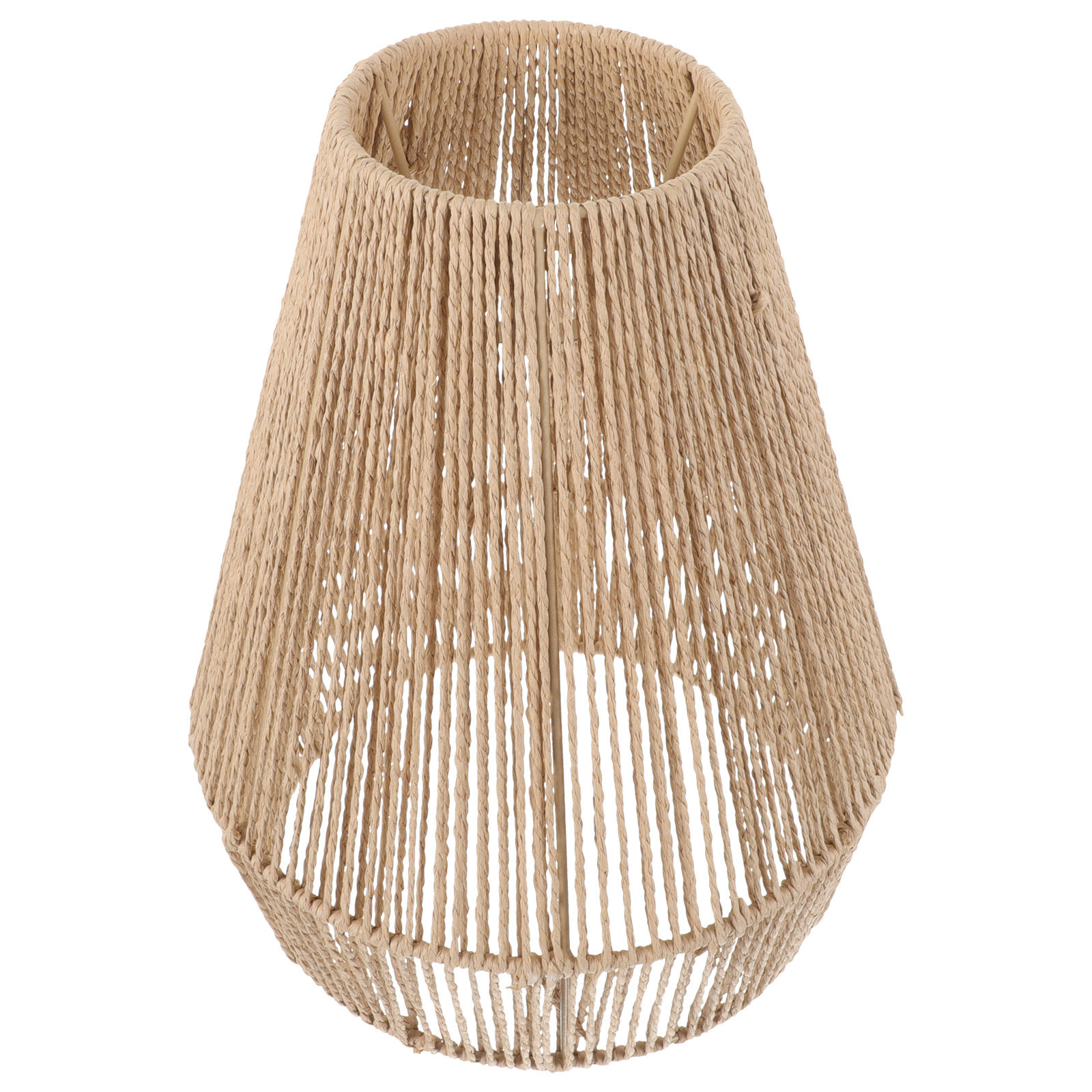 Pantalla de Lámpara Tejida, Es - Wicker Pendant Shade reseña y precio
