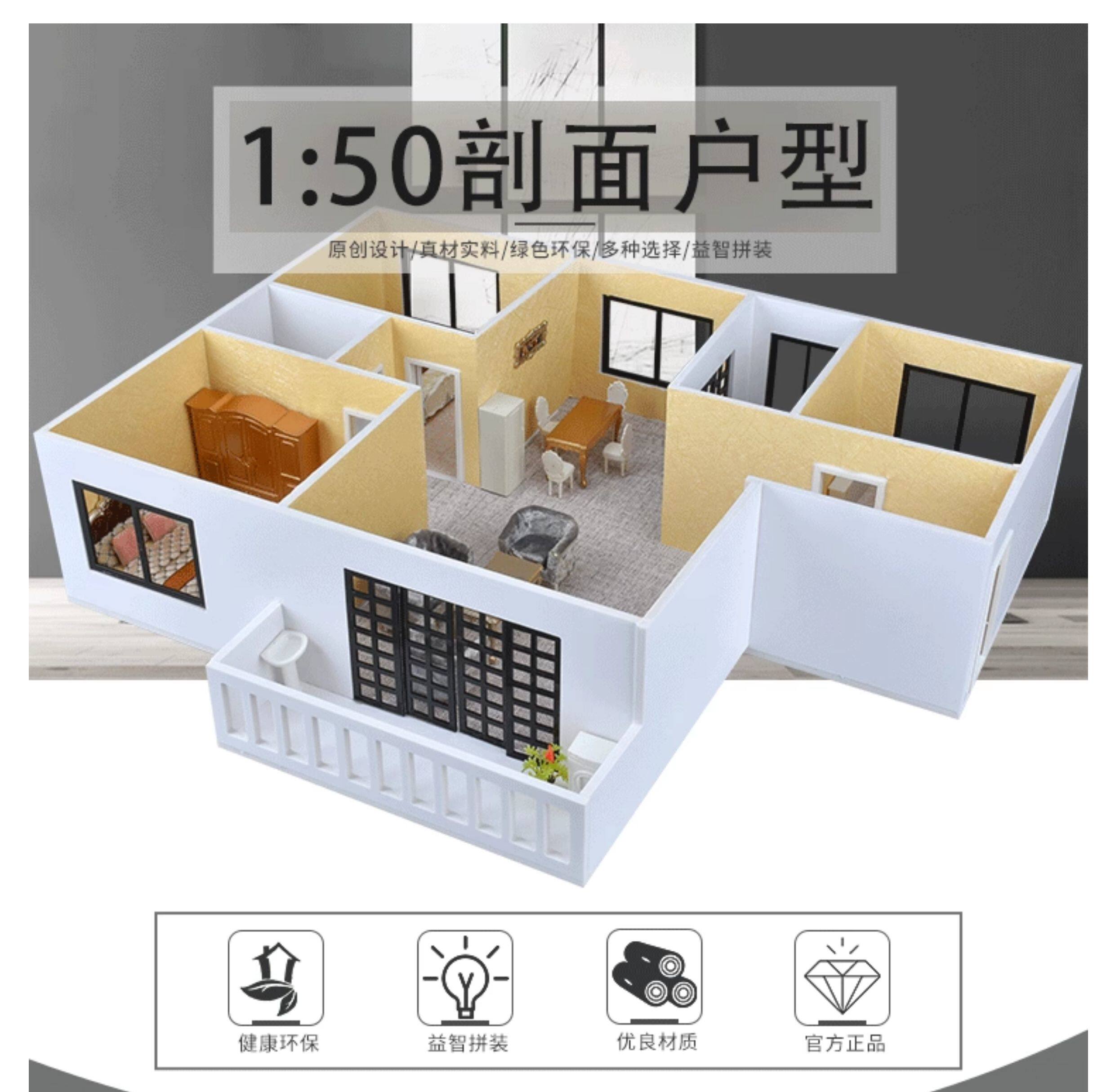 Kit de Modelo a Escala 1:50 pa - Interior Design Co reseña y precio