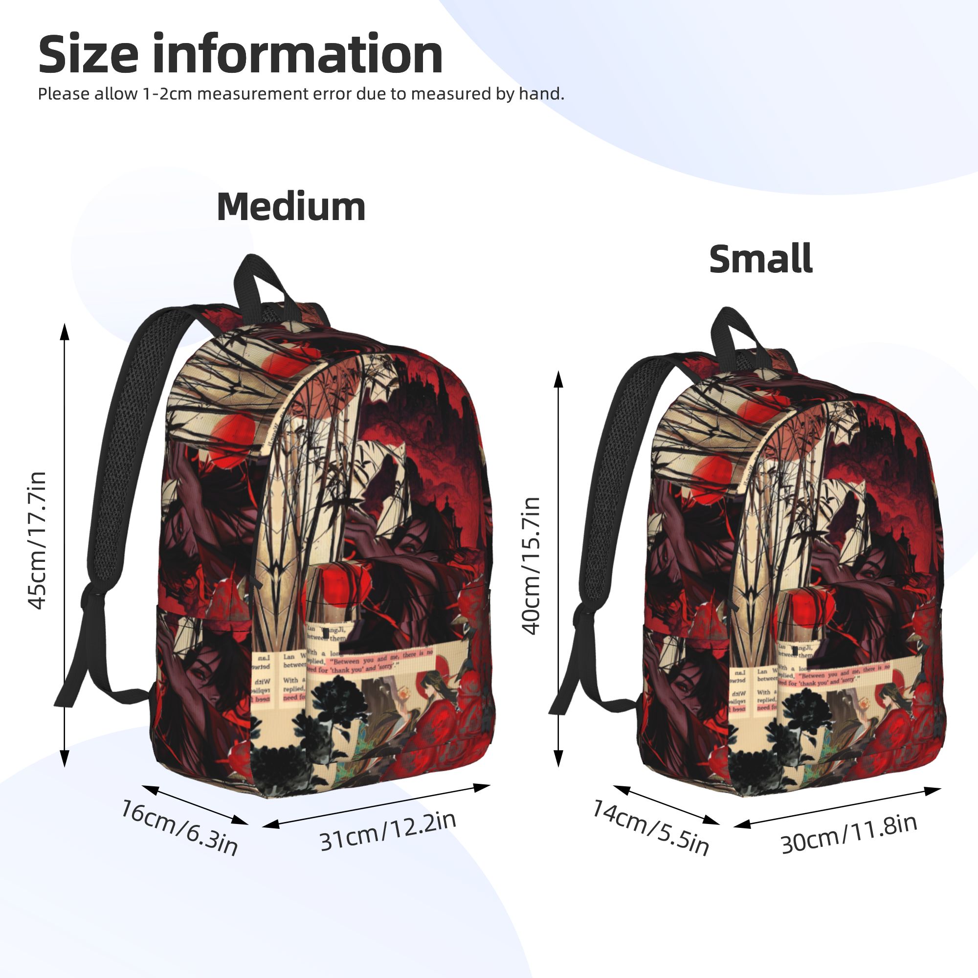 Mochila The Untamed WangXian B - Interior Design Zu reseña y precio