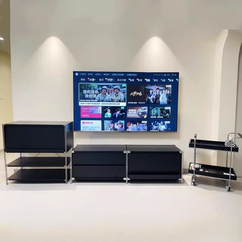 Mueble de almacenamiento de lu - Interior Design Tv Room reseña y precio