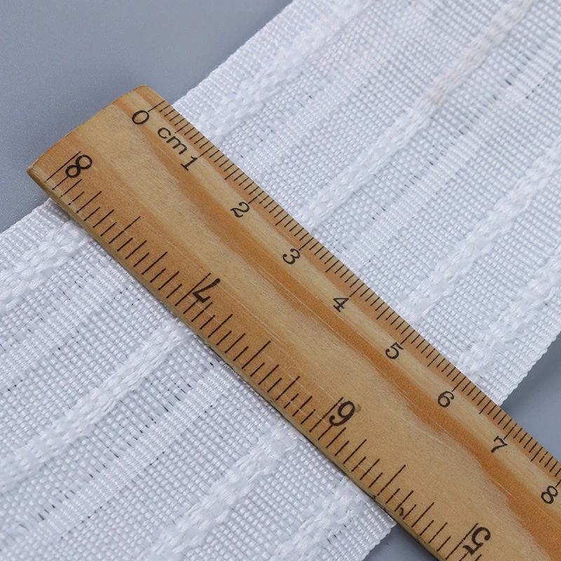 Tirador de cinta plisada, 10 m - Linen Curtain Eyelet reseña y precio