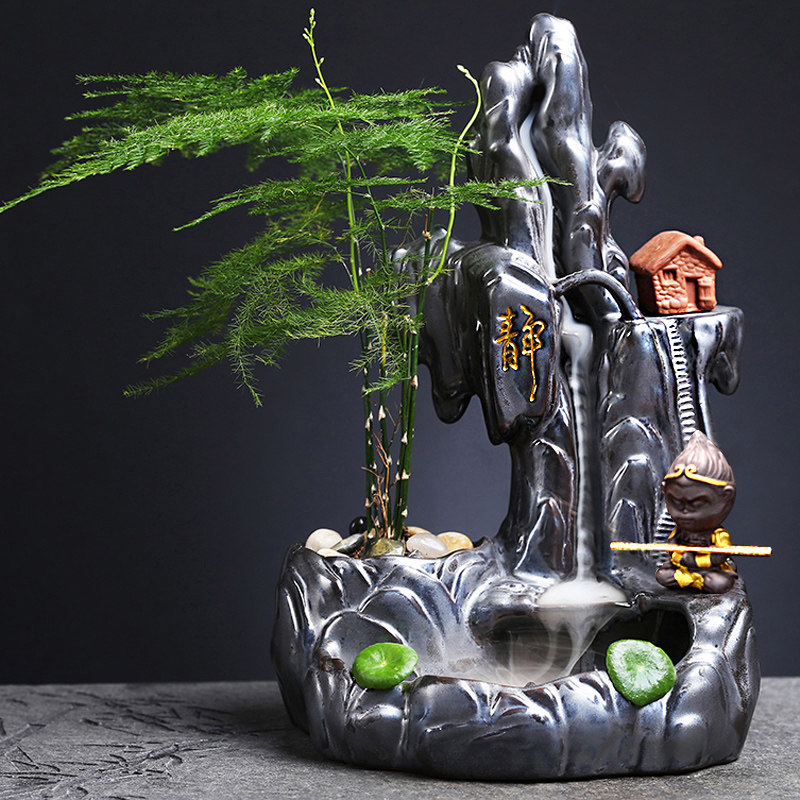 Quemador de incienso de cerámi - Interior Design Zen reseña y precio