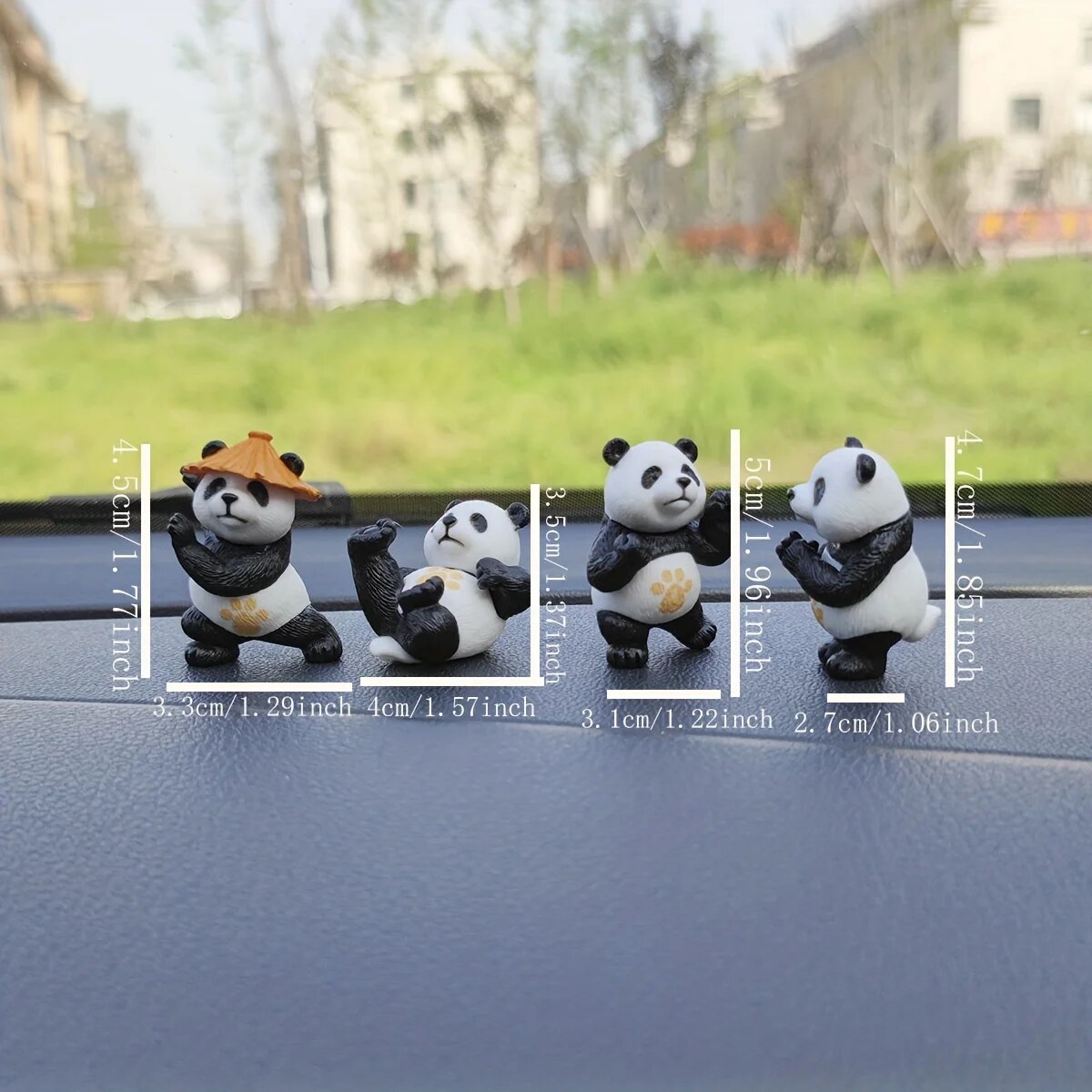 4 unids/set diseño de Panda ad - Interior Design Co reseña y precio