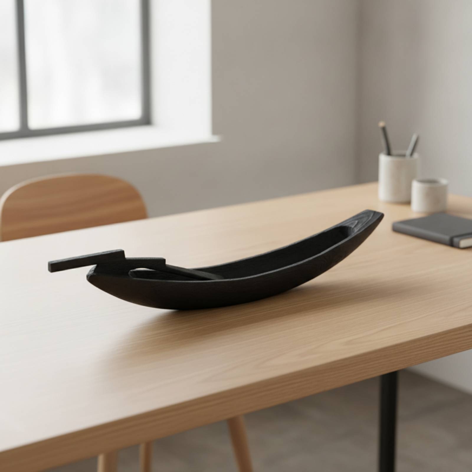 Adorno de Barco de Madera Hech - Interior Design Zen reseña y precio