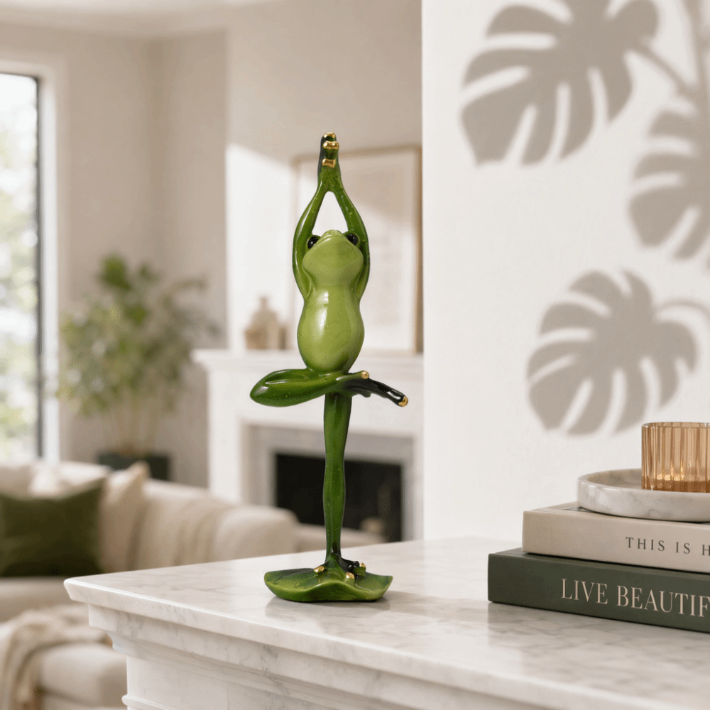 Figura de Resina de Anfibio en - Interior Design Co reseña y precio