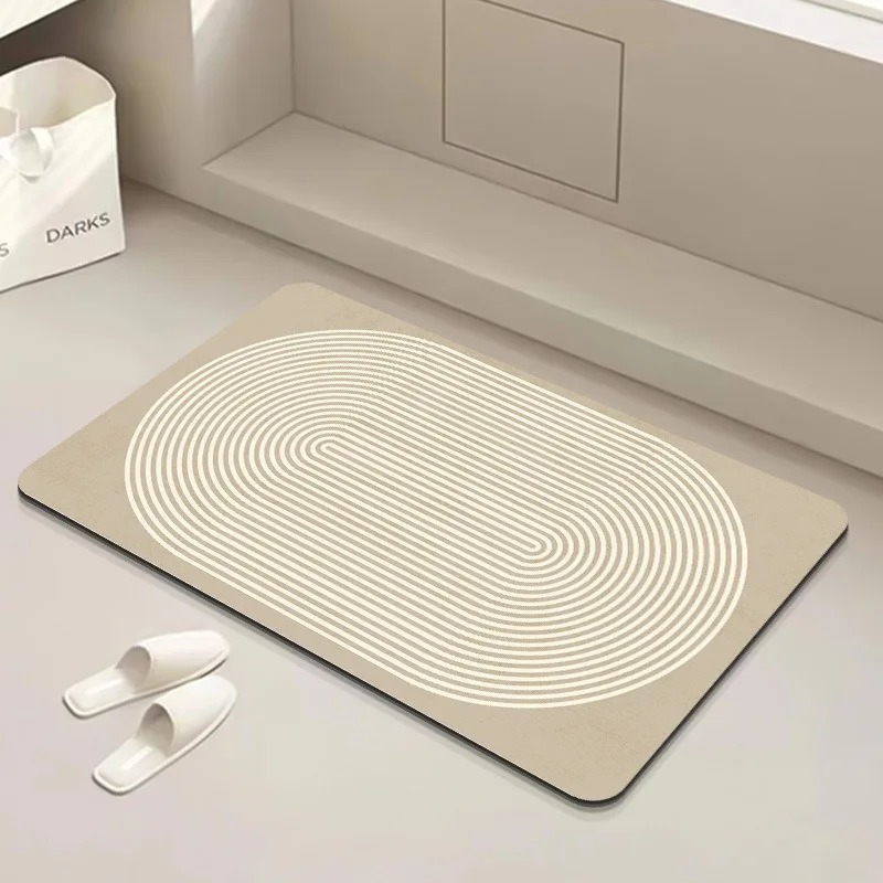 Alfombra de bienvenida con dis - Printed Rug Abstract reseña y precio