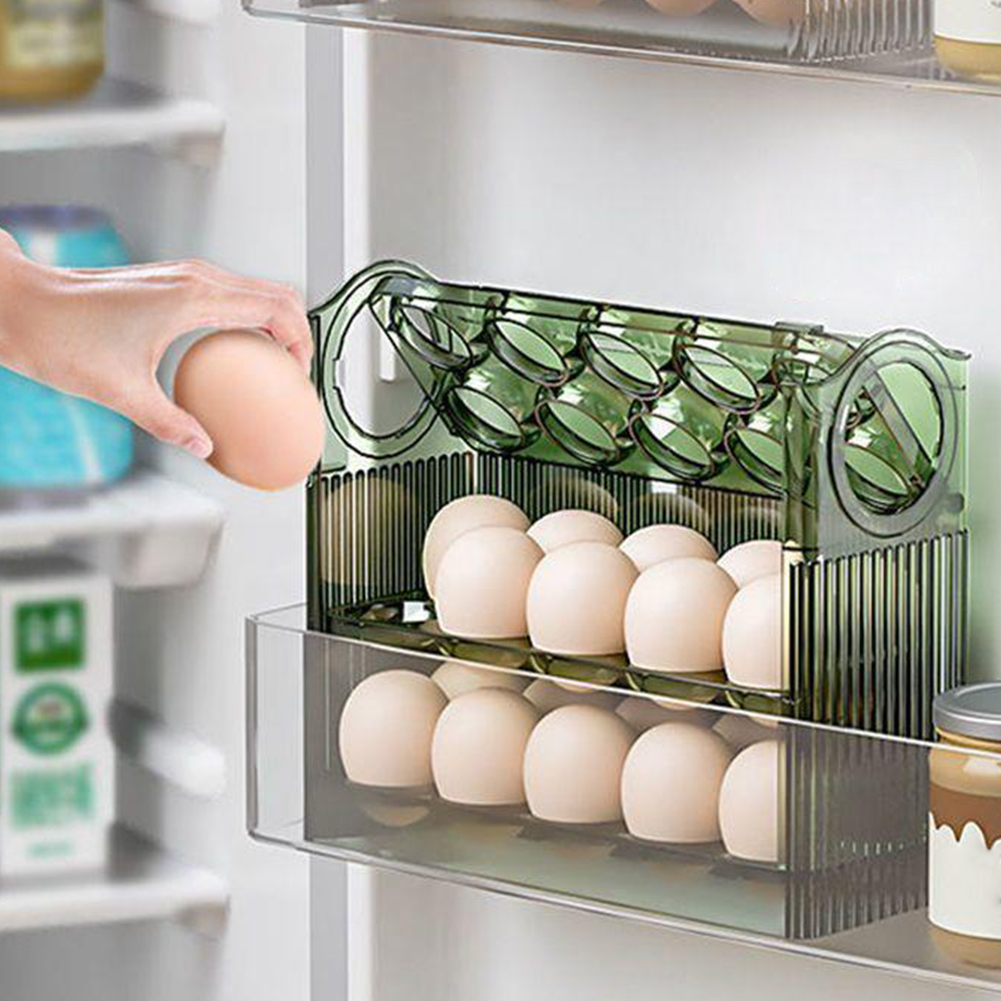 Caja de almacenamiento de huev - Rattan Tray Handle reseña y precio