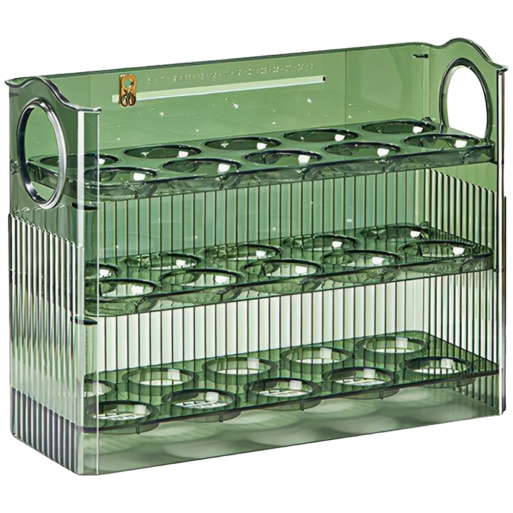 Caja de almacenamiento de huev - Rattan Tray Handle reseña y precio