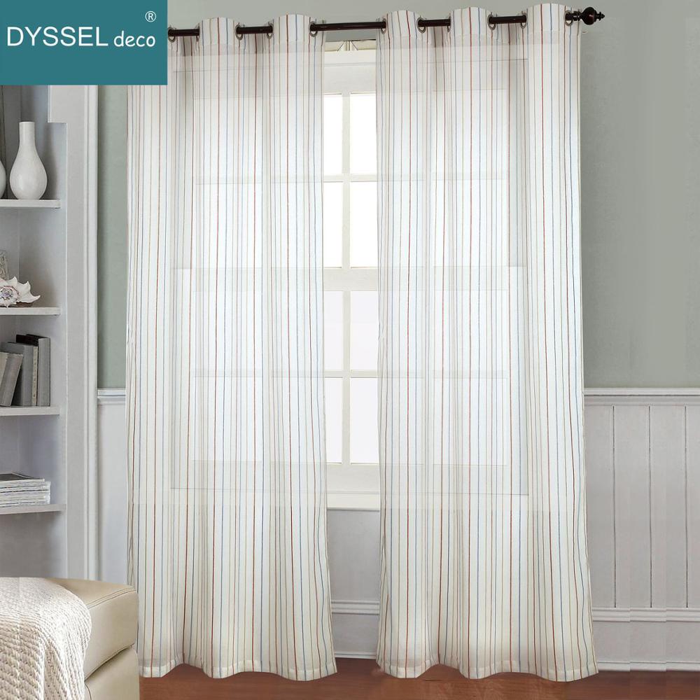 Cortina transparente de lino a - Linen Curtain Eyelet reseña y precio