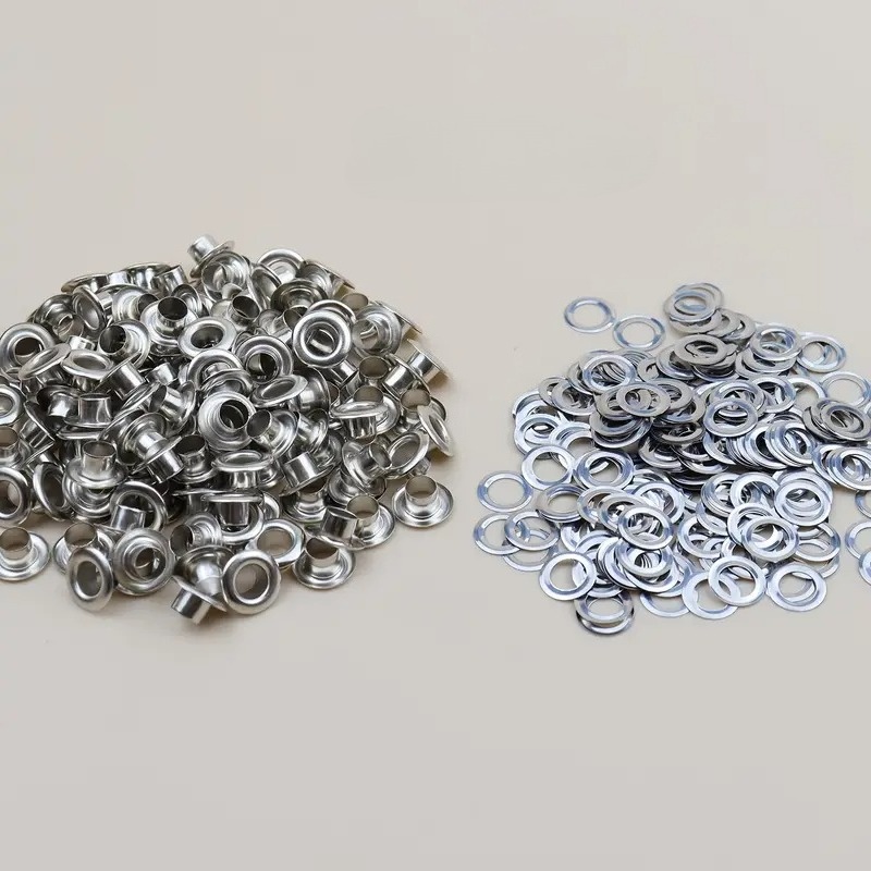 Kit de ojales metálicos de 8mm - Linen Curtain Eyelet reseña y precio