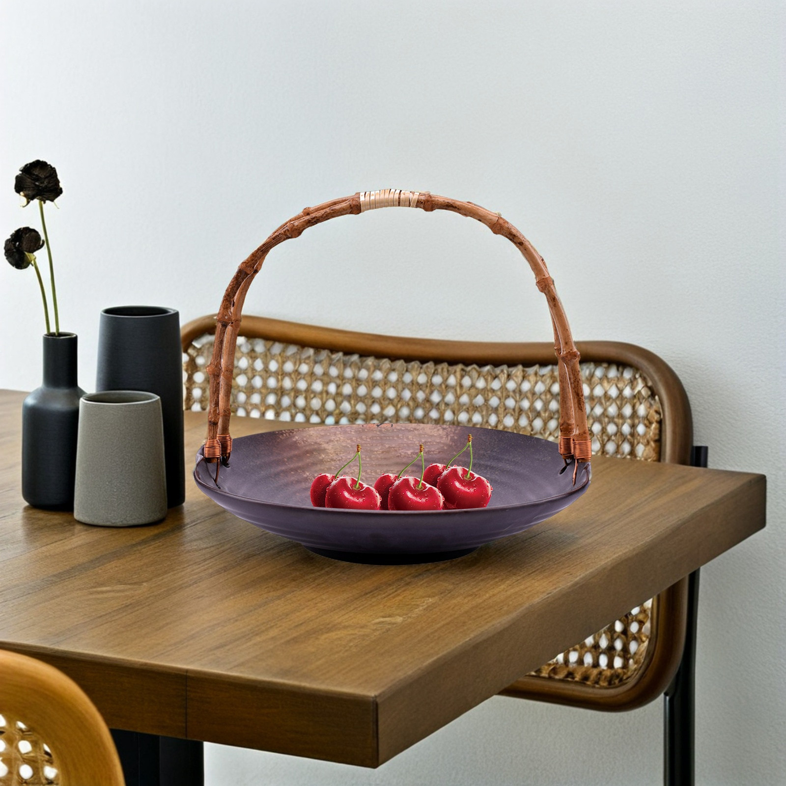 Asa de mimbre de ratán tejida  - Rattan Tray Handle reseña y precio