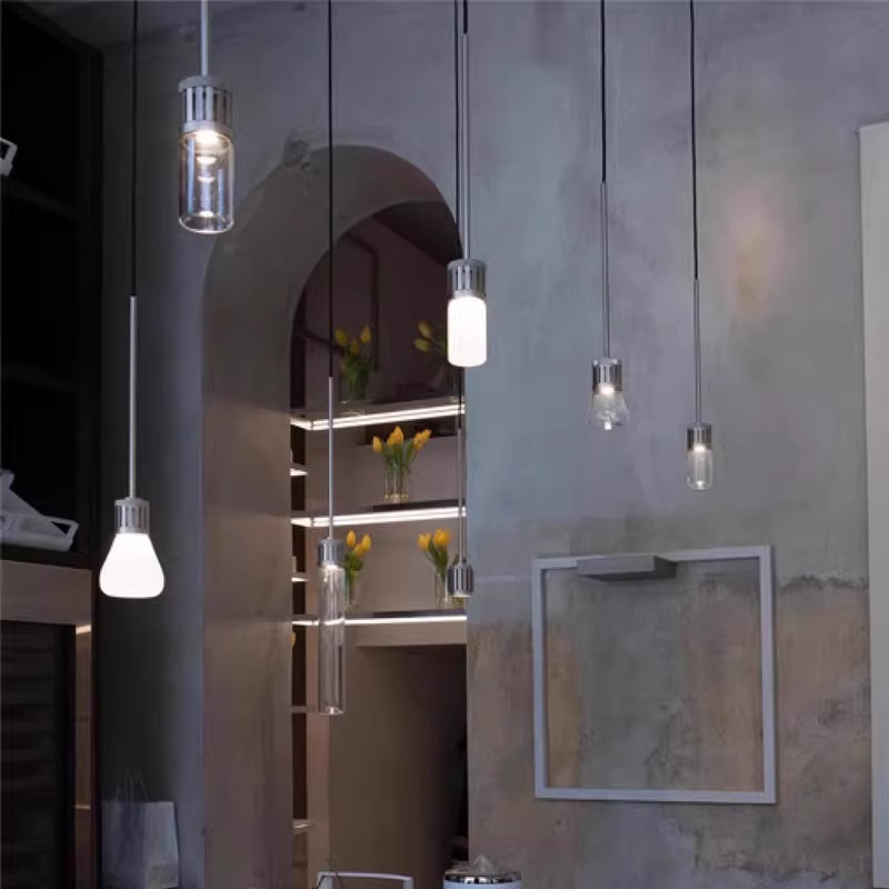 Luces colgantes de cristal de  - Interior Design Remote reseña y precio