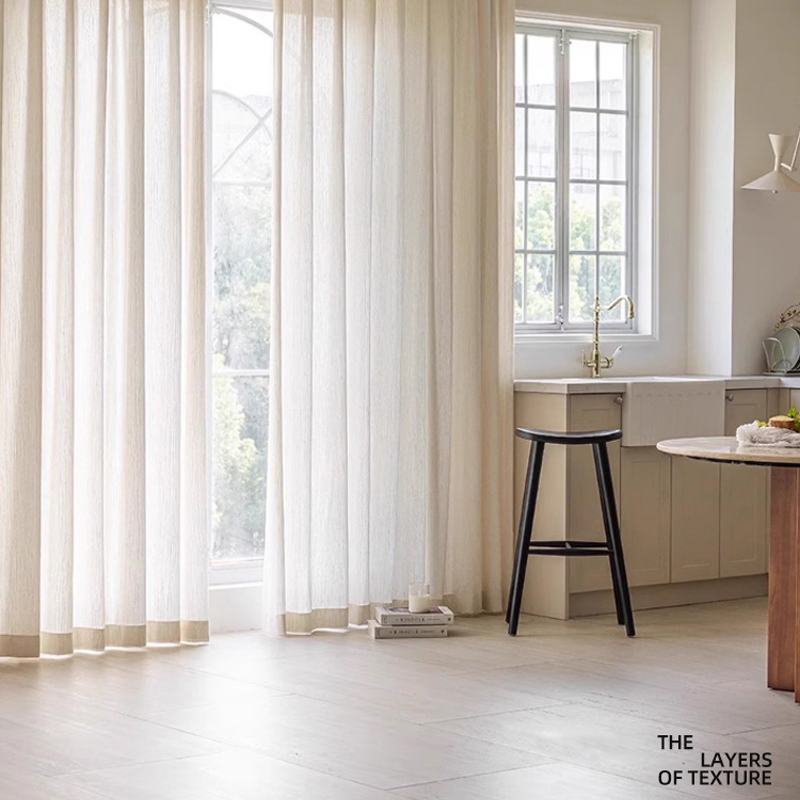 Cortinas semioblocadas de lino - Linen Curtain Eyelet reseña y precio