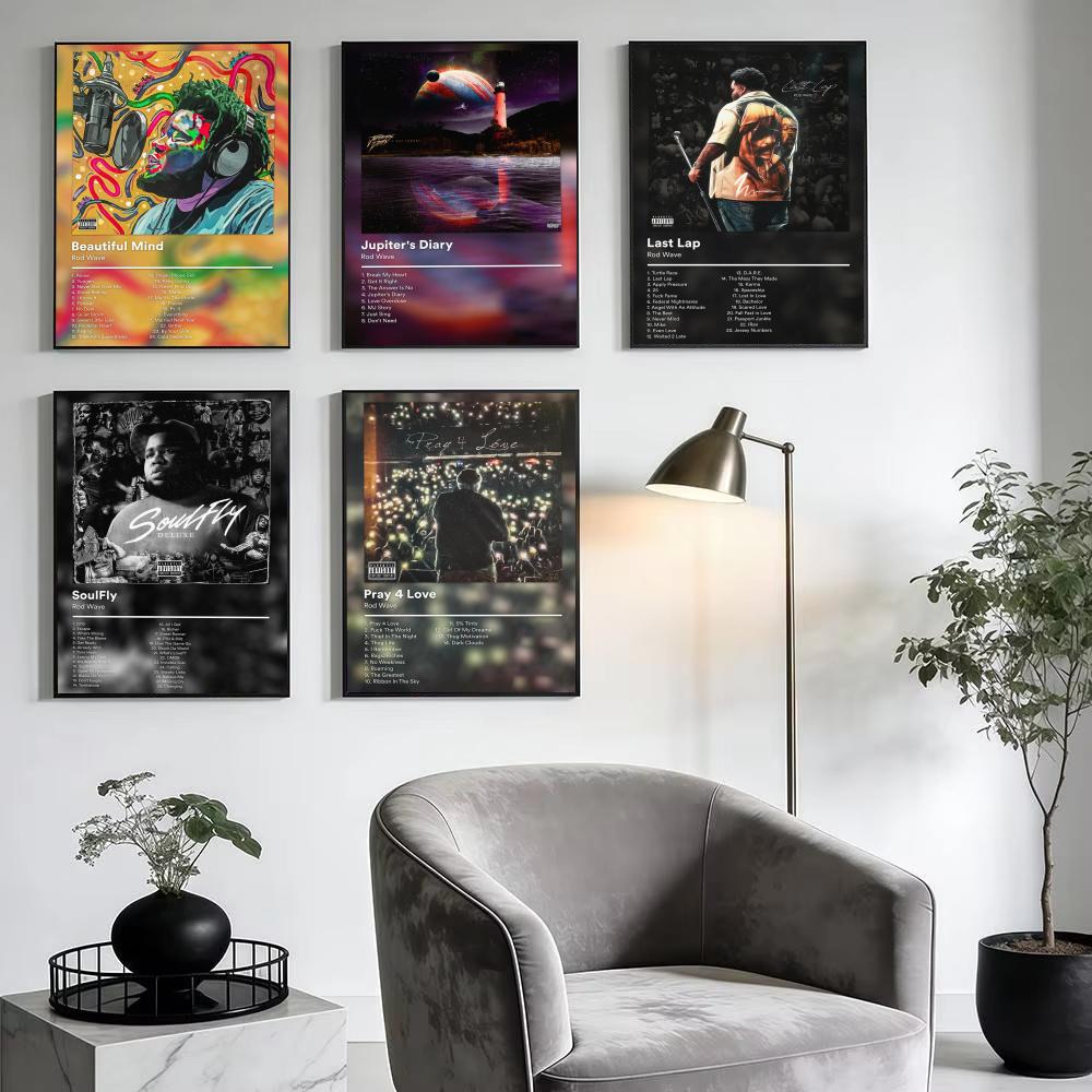 Póster emocional de Rap R-Rod  - Interior Design Minimalist reseña y precio