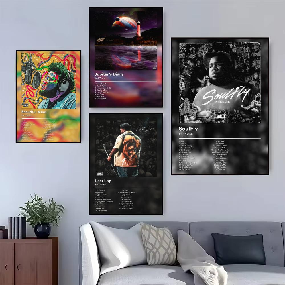 Póster emocional de Rap R-Rod  - Interior Design Minimalist reseña y precio